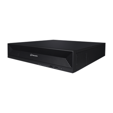 NVR 32 Megapixel (8K) / 32 Canales IP / Soporta 8 Discos Duros / H.265 & Wisestream / Wisenet P2P / ONVIF / Compatible con Cámaras IA / Salida HDMI en 4K