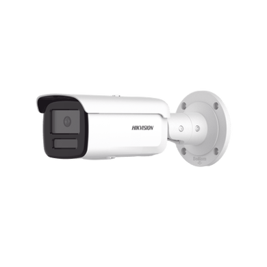 [DS-2CD2T87G2H-LI] Hikvision [Dual Light + ColorVu] Bala IP 8 Megapixel / Lente 4 mm / 60 mts IR + 60 mts Luz Blanca / Exterior IP67 /   WDR 130 dB / Videoanaliticos (Filtro de Falsas Alarmas) / Captura Facial / ACUSEARCH