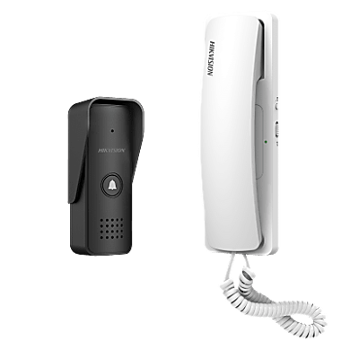 [DS-KIS103/US] Kit de Audioportero Analógico a 2 hilos / Apertura de 2 Puertas / Diferentes Tonos y Volúmenes de Timbre