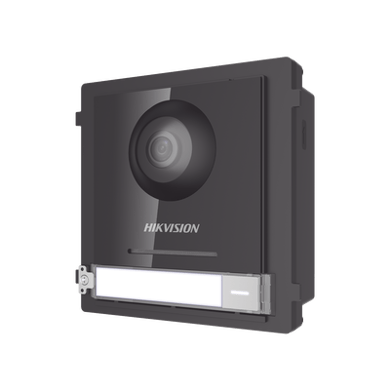 Hikvision Frente de calle IP 2 Megapixel para Videoportero Modular / PoE / Angulo 146° / Ultra Baja Iluminación / Exterior IP65 / WDR 120 dB