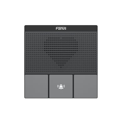 Mini Intercomunicador Wi-Fi para hotelería, hospitales, con diseño elegante, PoE, 3 botones, 1 relevador integrado de salida y entrada.