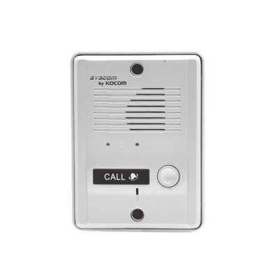 [MS-2D] Frente de calle metálico para audio porteros