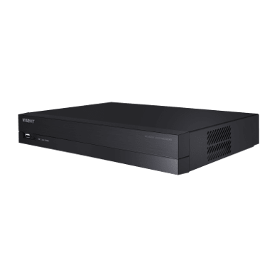 [ARN-810S-4TB] NVR 8 Megapíxel / 8 canales / H.265 / P2P Wisenet / 8 puertos PoE / Incluye 4TB para grabacion / NDAA